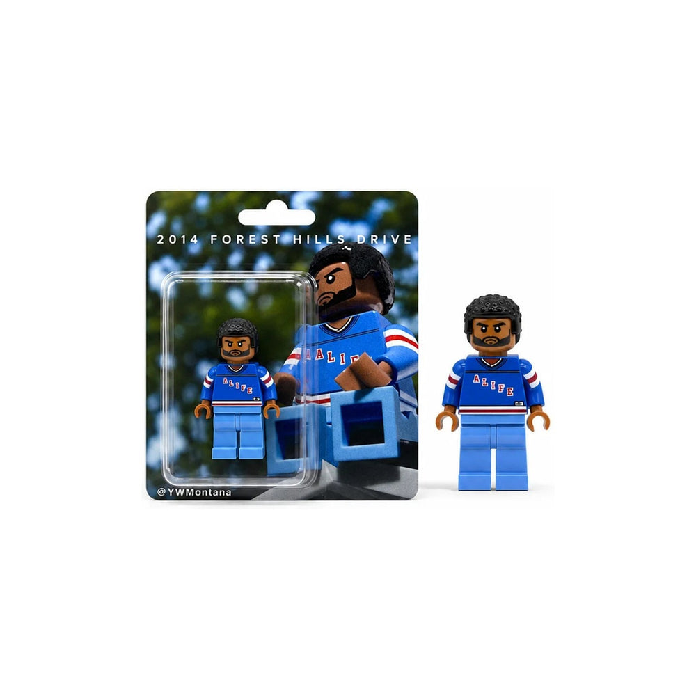 "J. Cole" 2014 Forest Hills Drive Custom Brick Figure