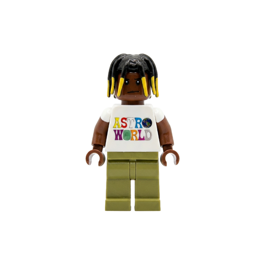 "Travis Scott" ASTROWORLD Custom Brick Figure
