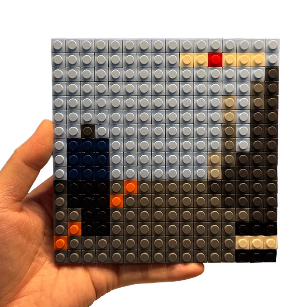 "Recovery" Pixel Brick Album Cover