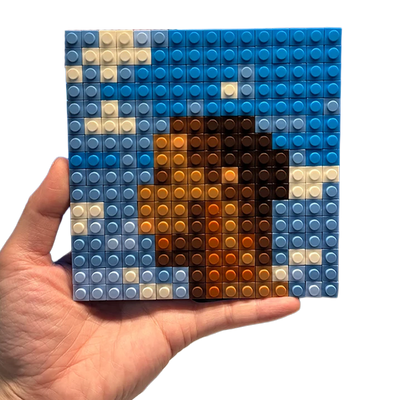 "Nothing Was The Same" Pixel Brick Album Cover