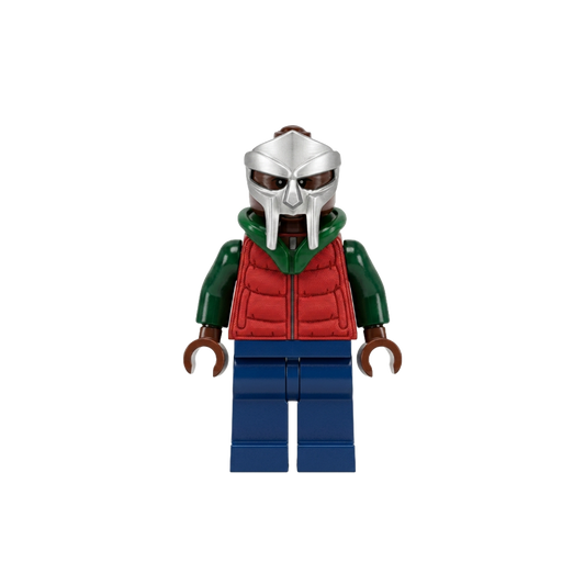 "MF DOOM" MM..FOOD Custom Brick Figure