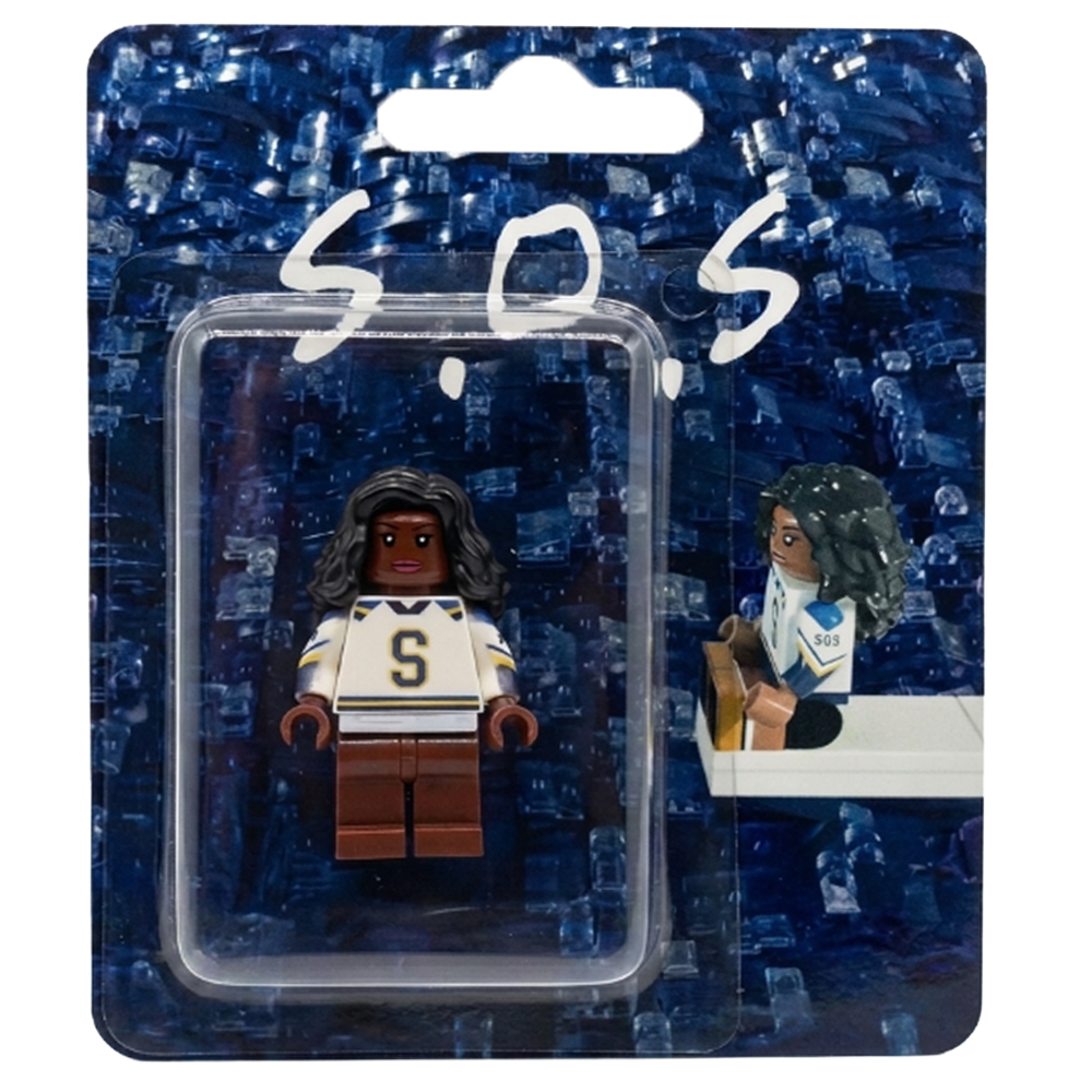 "SZA" SOS Custom Brick Figure