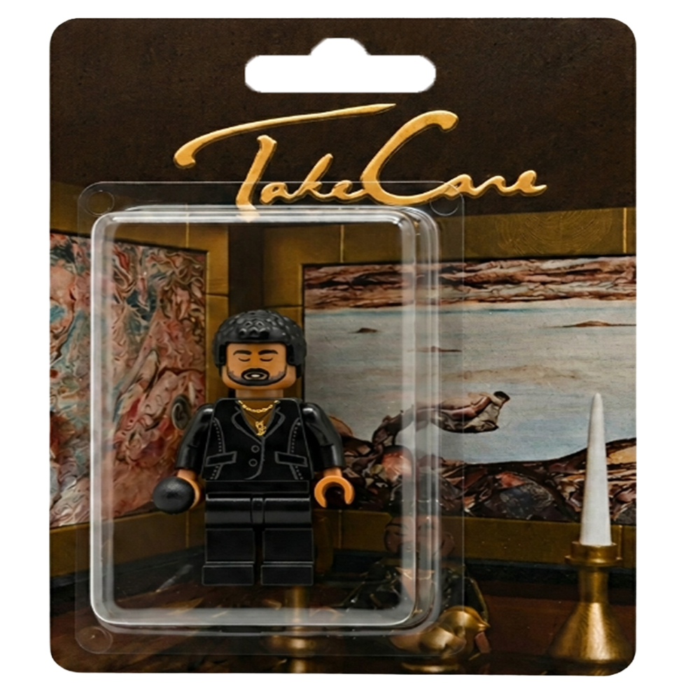 "Drake" Take Care Custom Brick Figure