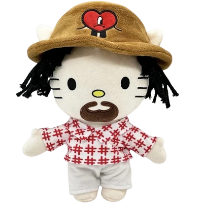 "THE SAN BONITO" Rapper Plush Collectible – Hip-Hop Icon Soft Sculpture Figure