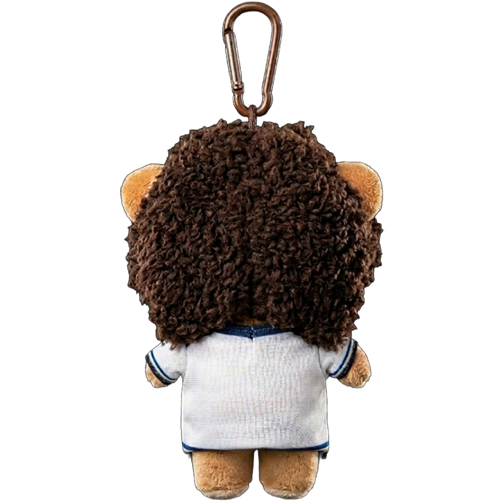 THE CTRL KUMA bear plush collectible, curly hair volume and S shoulder identifiers