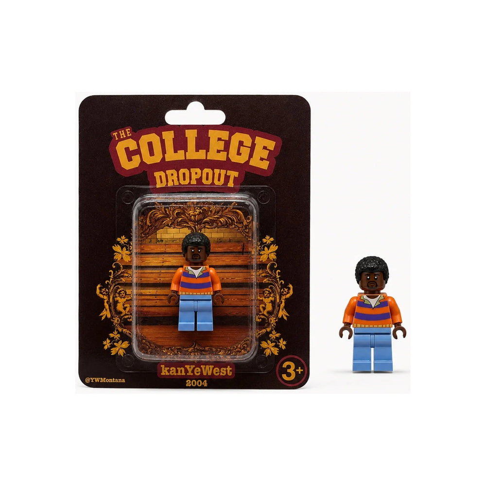 "Kanye West" The College Dropout Custom Brick Figure