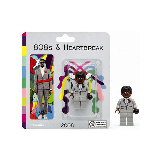"Kanye West" 808s & Heartbreak Custom Brick Figure