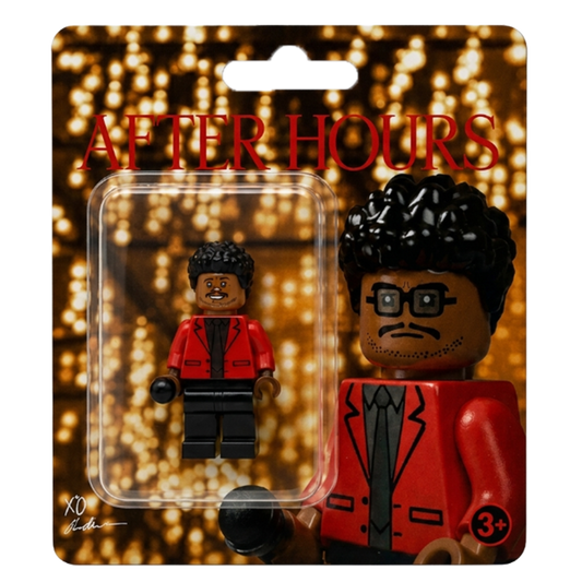 "The Weeknd" After Hours Custom Brick Figure