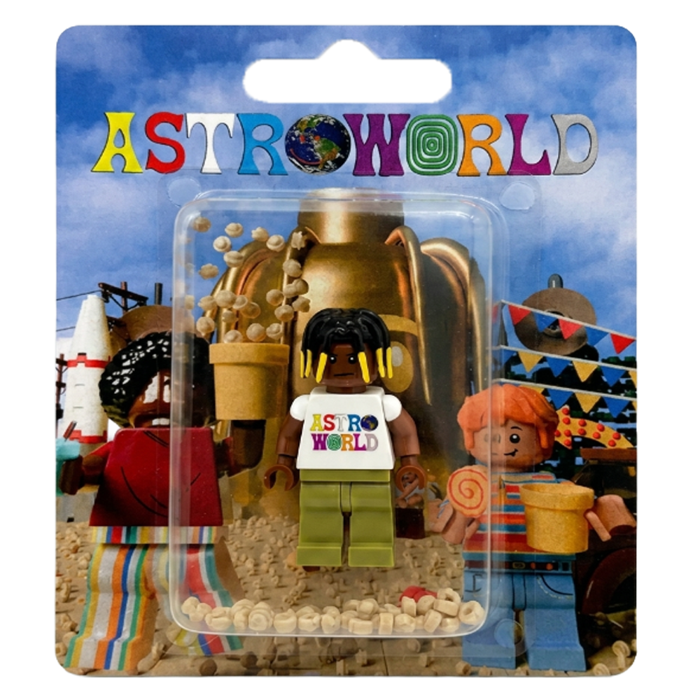 "Travis Scott" ASTROWORLD Custom Brick Figure