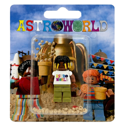 "Travis Scott" ASTROWORLD Custom Brick Figure