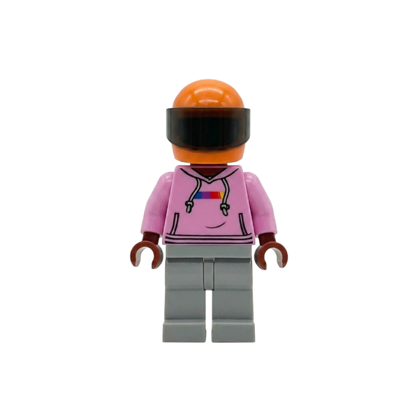 "Frank Ocean" Blonde Custom Brick Figure - back