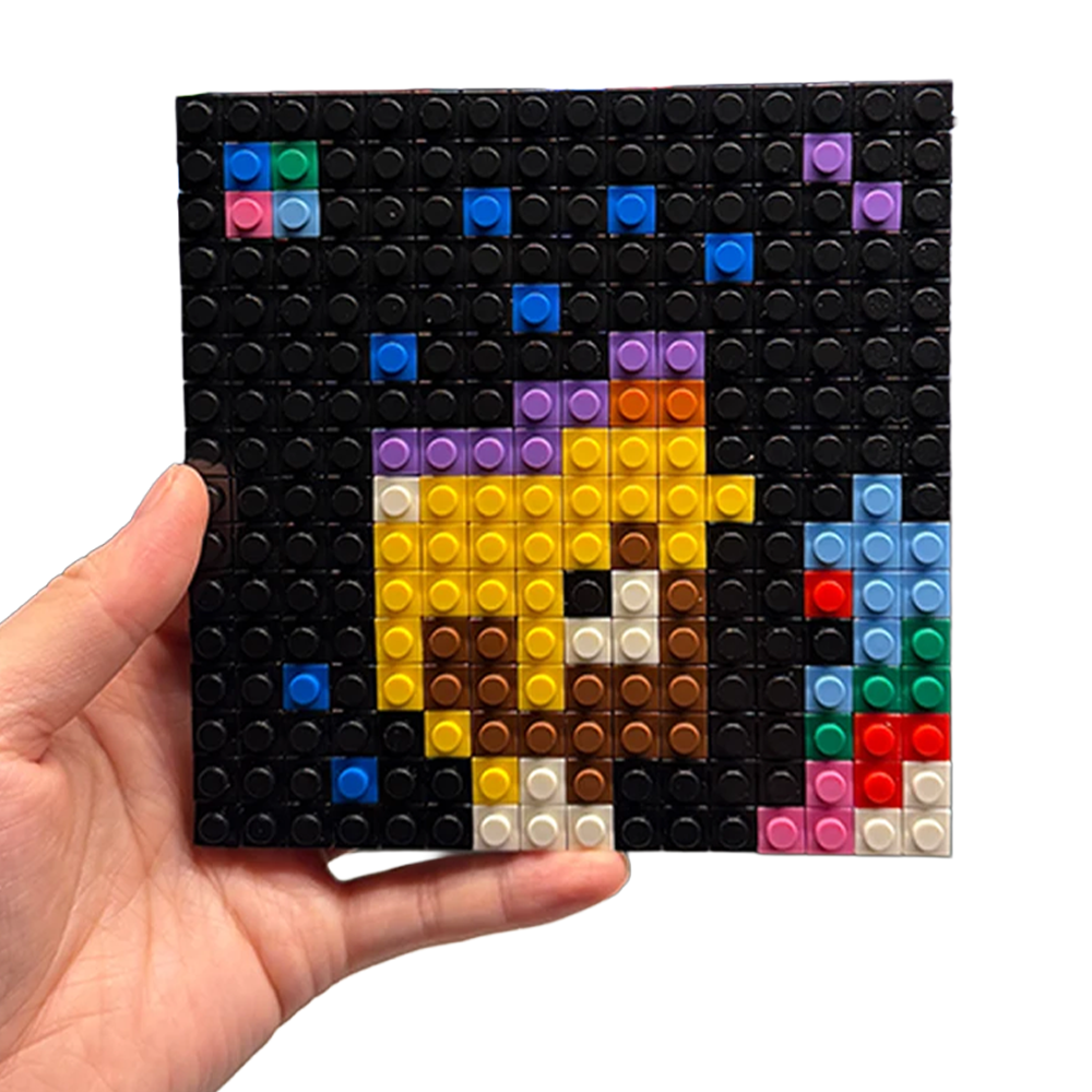 "Eternal Atake" Pixel Brick Album Cover