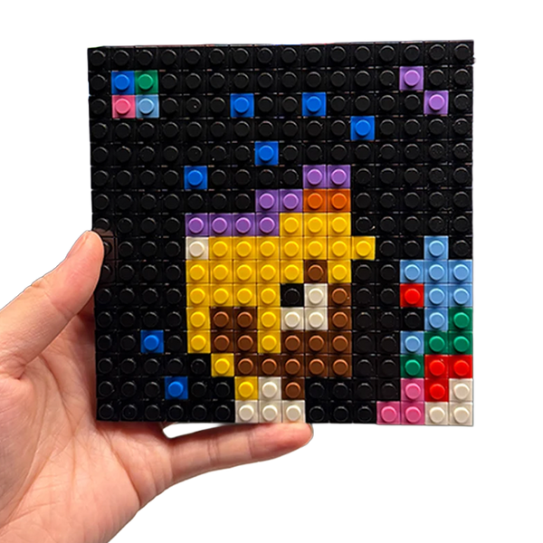 "Lil Uzi Vert" Eternal Atake Pixel Brick Album Cover