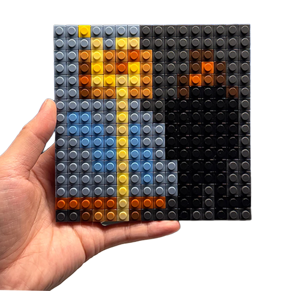 "The Off-Season" Pixel Brick Album Cover