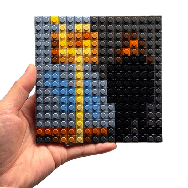 "J. Cole" The Off-Season Pixel Brick Album Cover