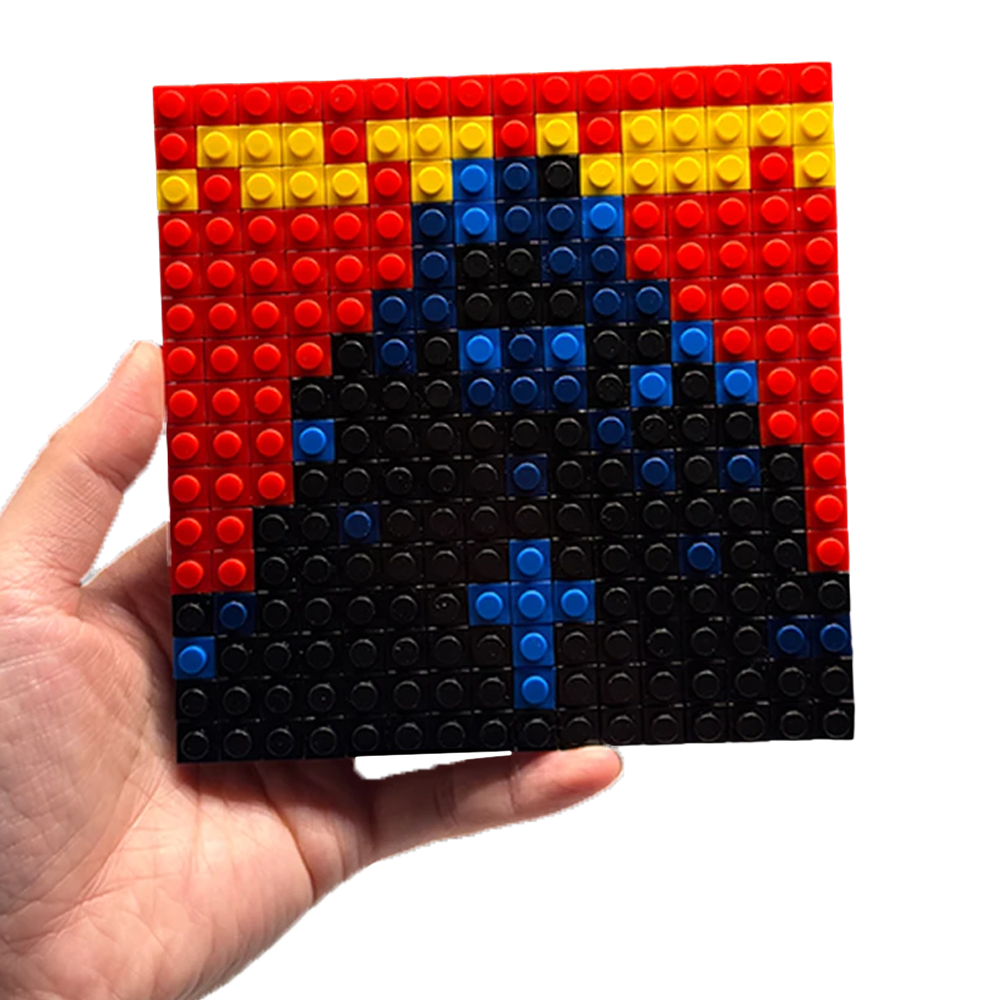 "Starboy" Pixel Brick Album Cover