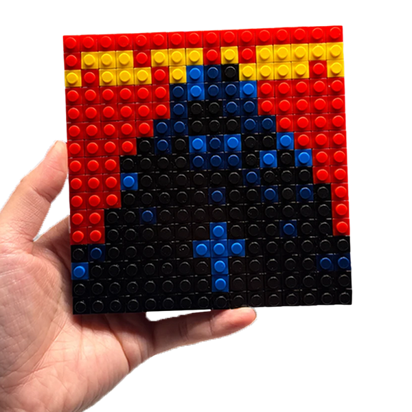 "The Weeknd" Starboy Pixel Brick Album Cover