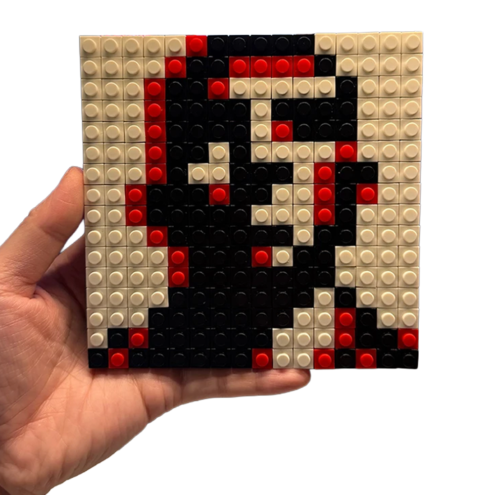 "Thank Me Later" Pixel Brick Album Cover
