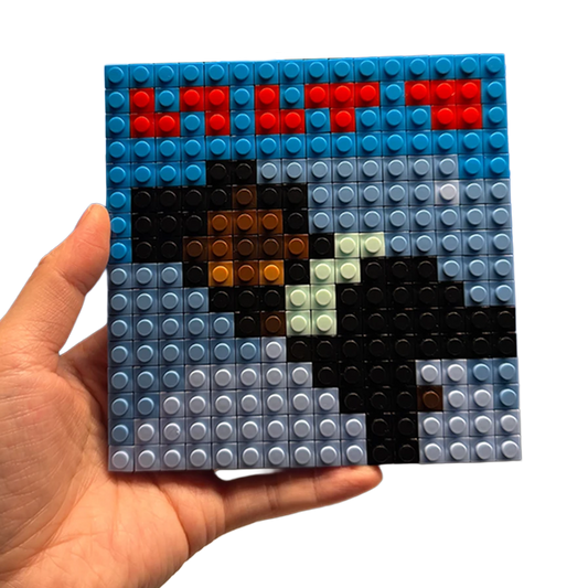 Days Before Rodeo pixel brick album cover, music culture collectible