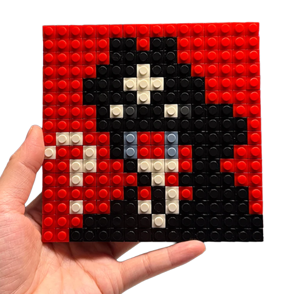 "What Happened To The Streets" Pixel Brick Album Cover