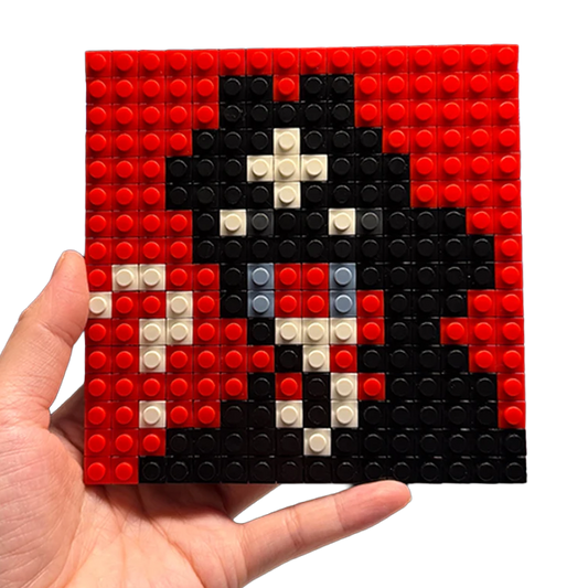 What Happened To The Streets pixel brick album cover, music culture collectible