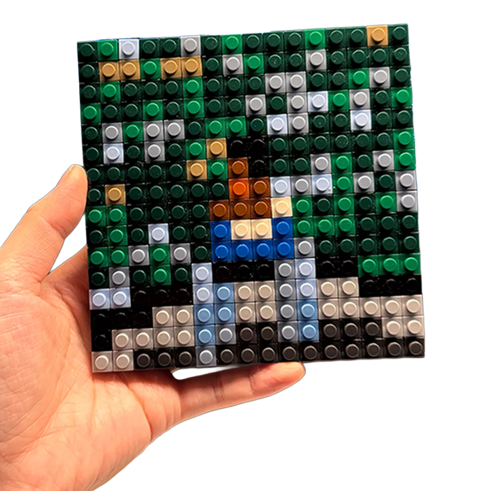 "2014 Forest Hills Drive" Pixel Brick Album Cover