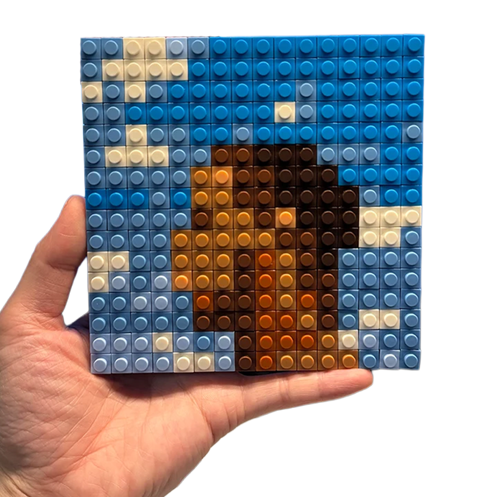 "Nothing Was The Same" Pixel Brick Album Cover