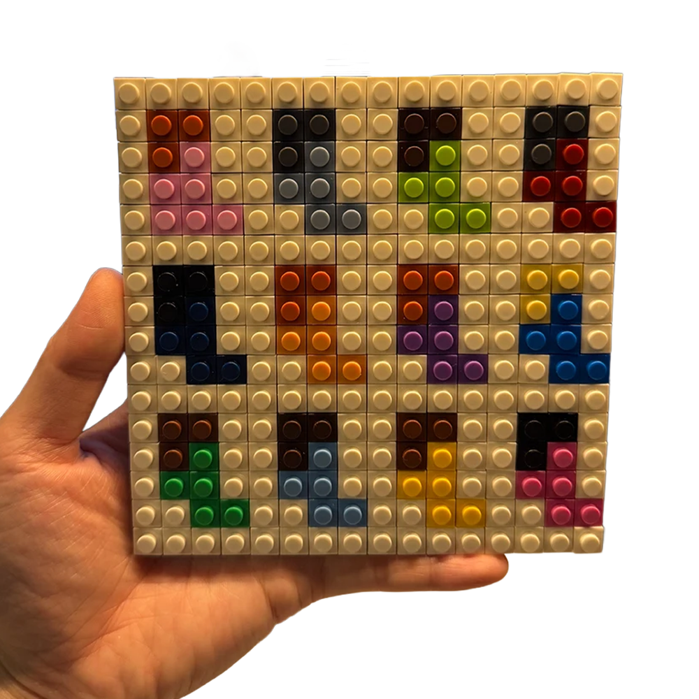 "Certified Lover Boy" Pixel Brick Album Cover