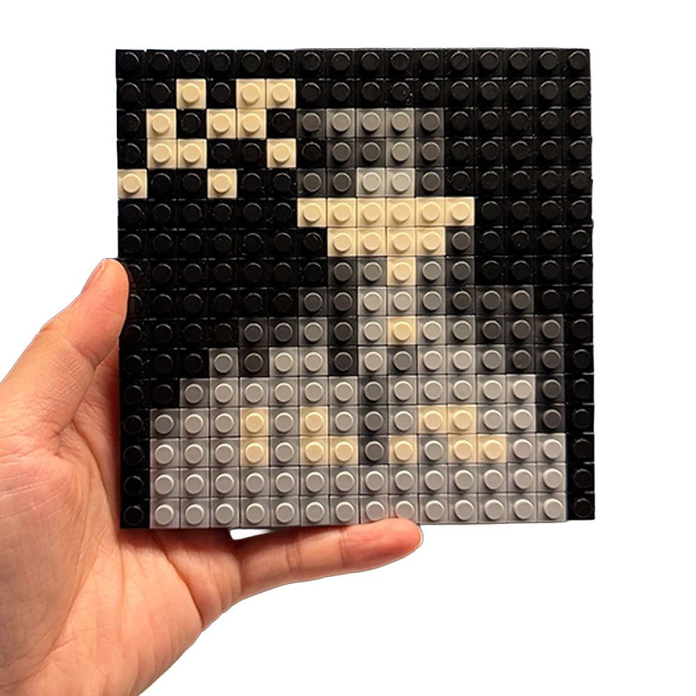 "i am > i was" Pixel Brick Album Cover