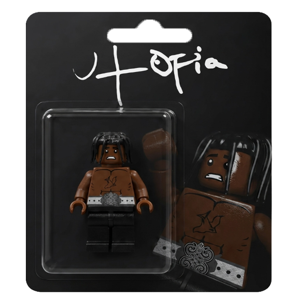 "Travis Scott" UTOPIA Custom Brick Figure