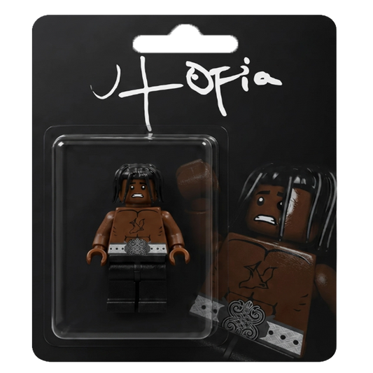 "Travis Scott" UTOPIA Custom Brick Figure