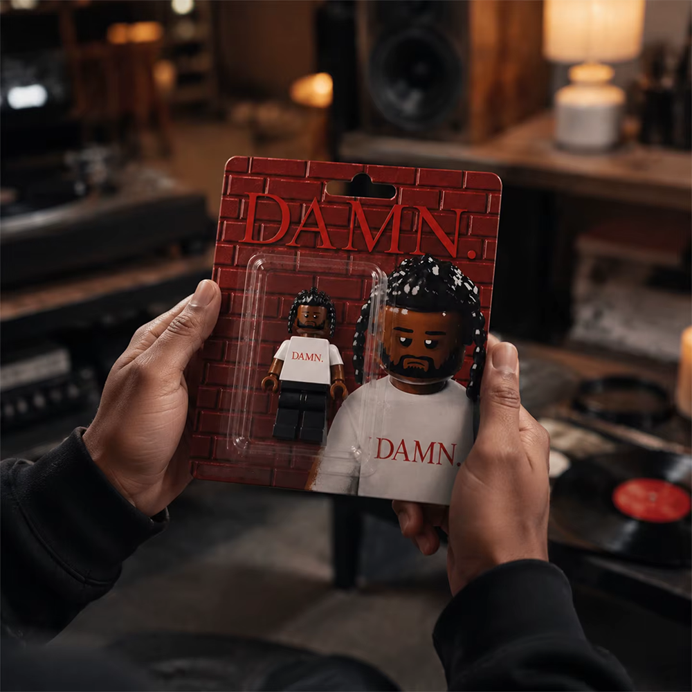 "GNX" Kendrick Custom Rapper Brick Figure
