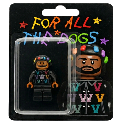 "Drake" For All The Dogs Custom Brick Figure
