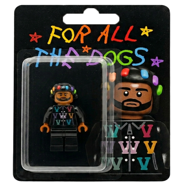 "Drake" For All The Dogs Custom Brick Figure