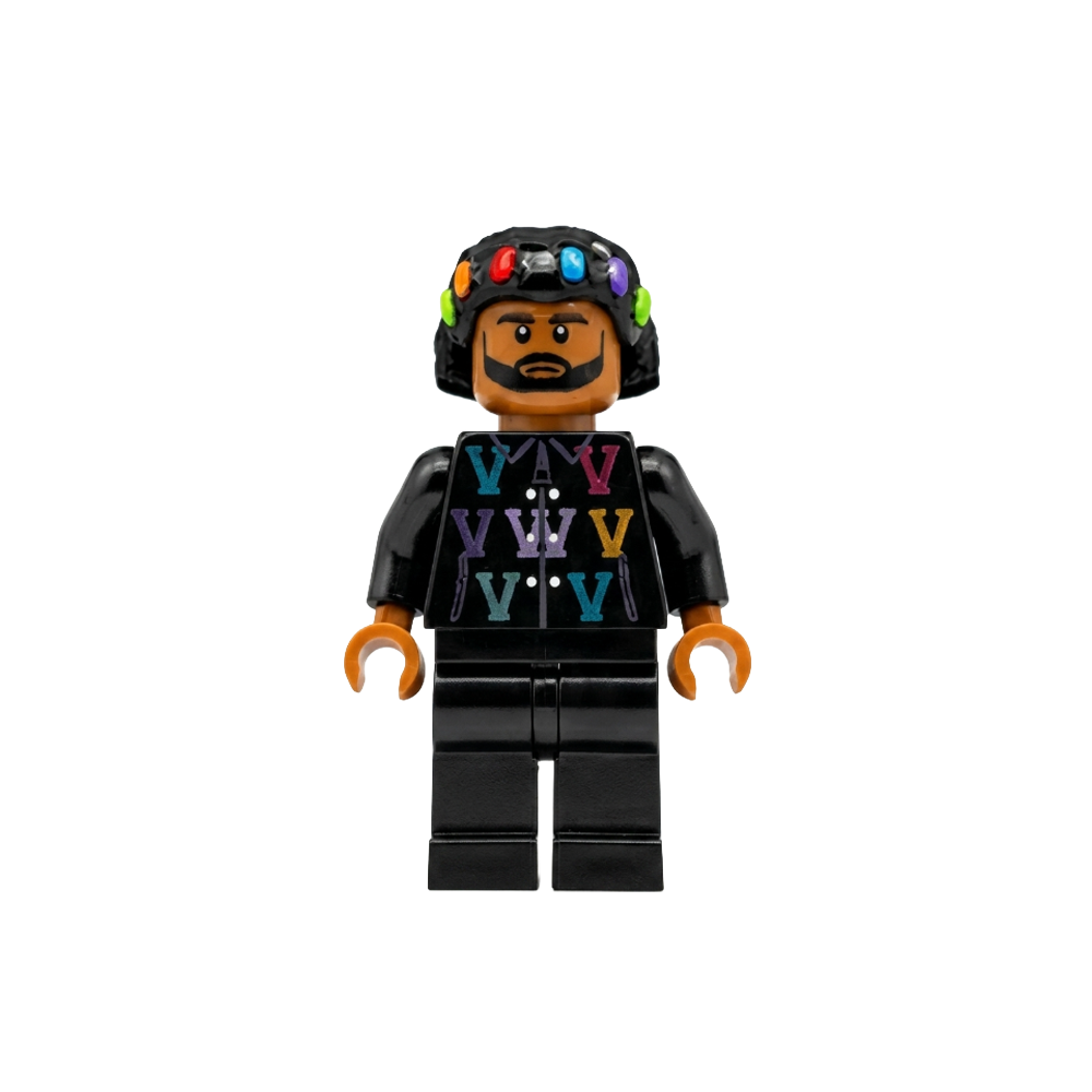 "Drake" For All The Dogs Custom Brick Figure