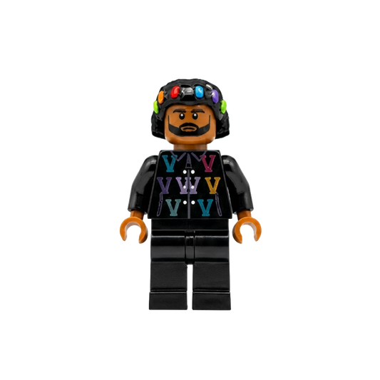 "Drake" For All The Dogs Custom Brick Figure