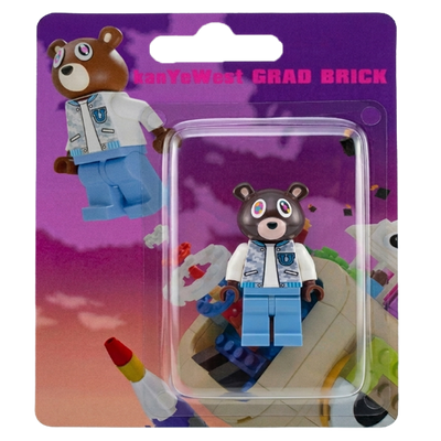 "Kanye West" Graduation Custom Brick Figure