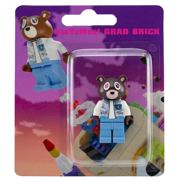 "Kanye West" Graduation Custom Brick Figure