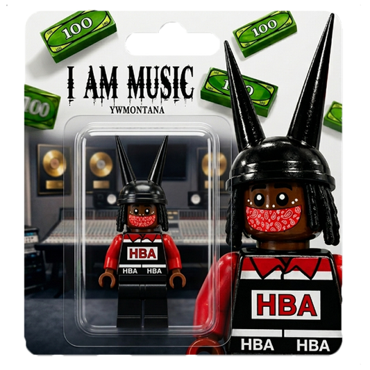 "Playboi Carti" I Am Music HBA Custom Brick Figure