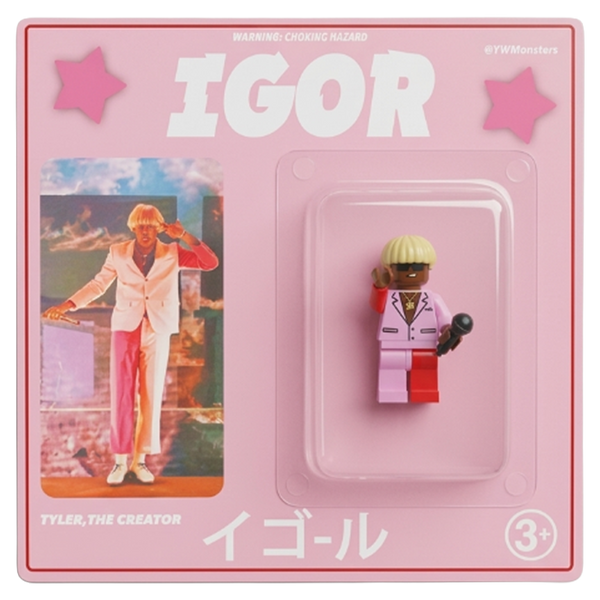 "Tyler The Creator" IGOR Custom Brick Figure