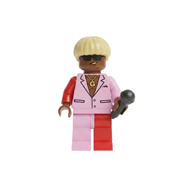 "Tyler The Creator" IGOR Custom Brick Figure - back