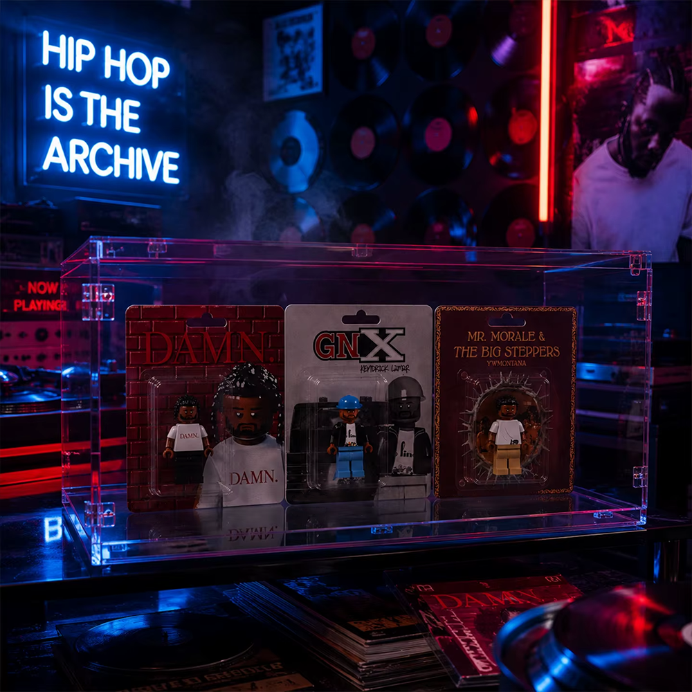 "GNX" Kendrick Custom Rapper Brick Figure