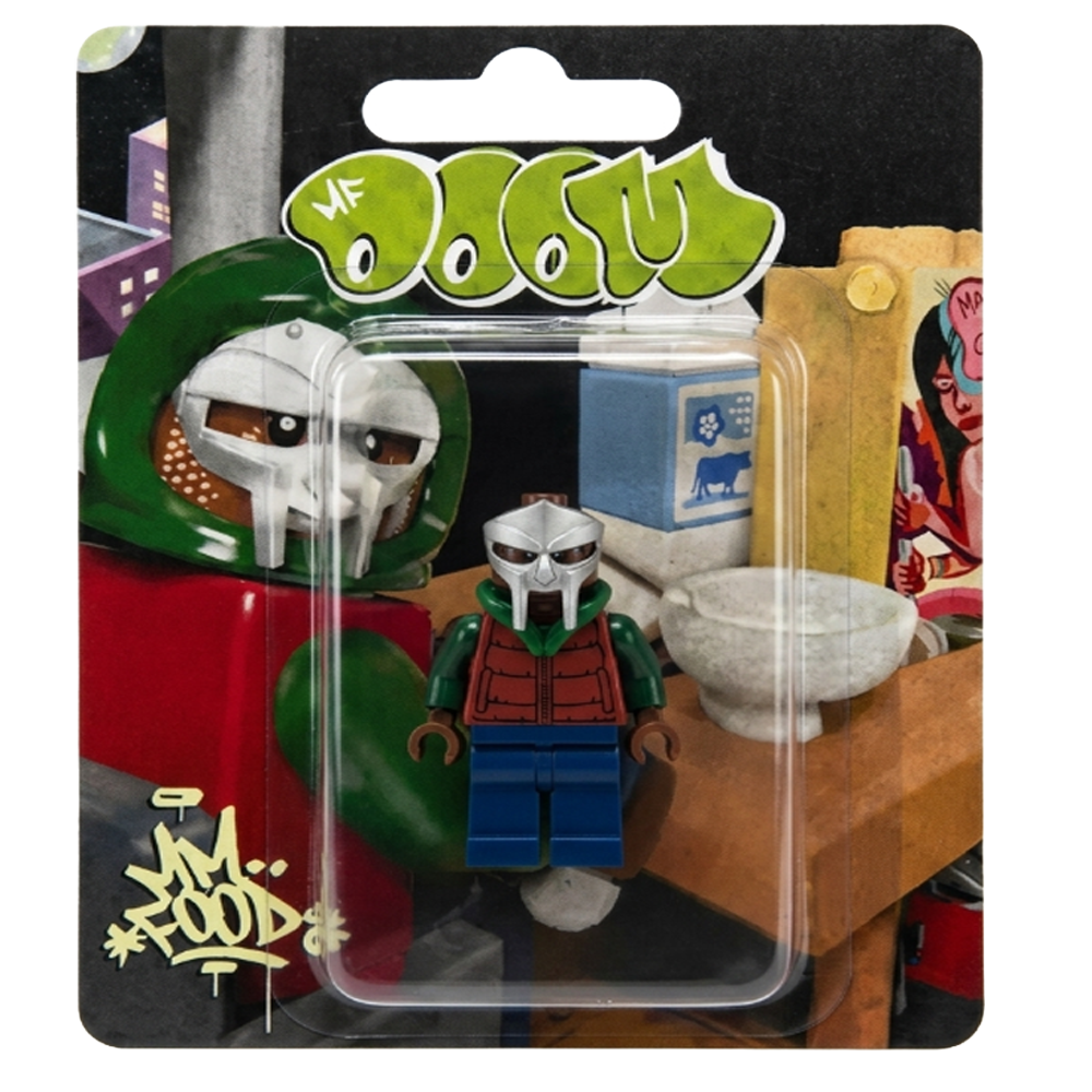 "MF DOOM" MM..FOOD Custom Brick Figure