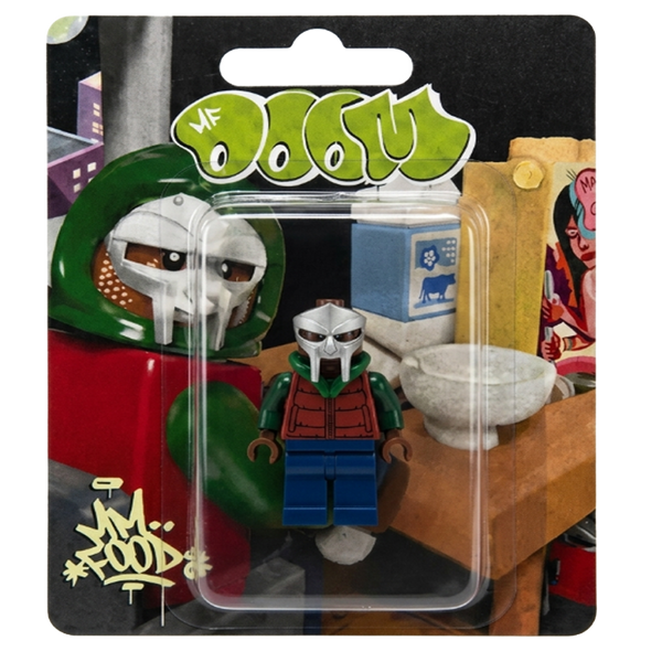 "MF DOOM" MM..FOOD Custom Brick Figure