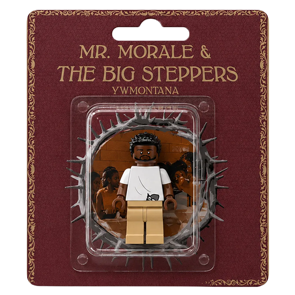 "Mr. Morale" Kendrick Custom Rapper Brick Figure