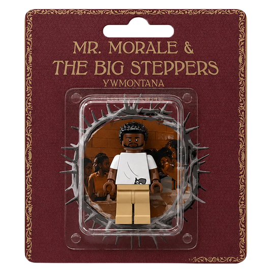"Mr. Morale" Kendrick Custom Rapper Brick Figure