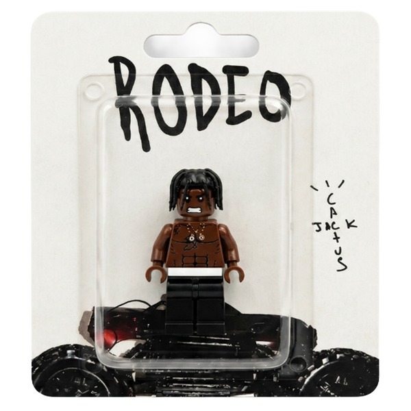 "Travis Scott" Rodeo Custom Brick Figure
