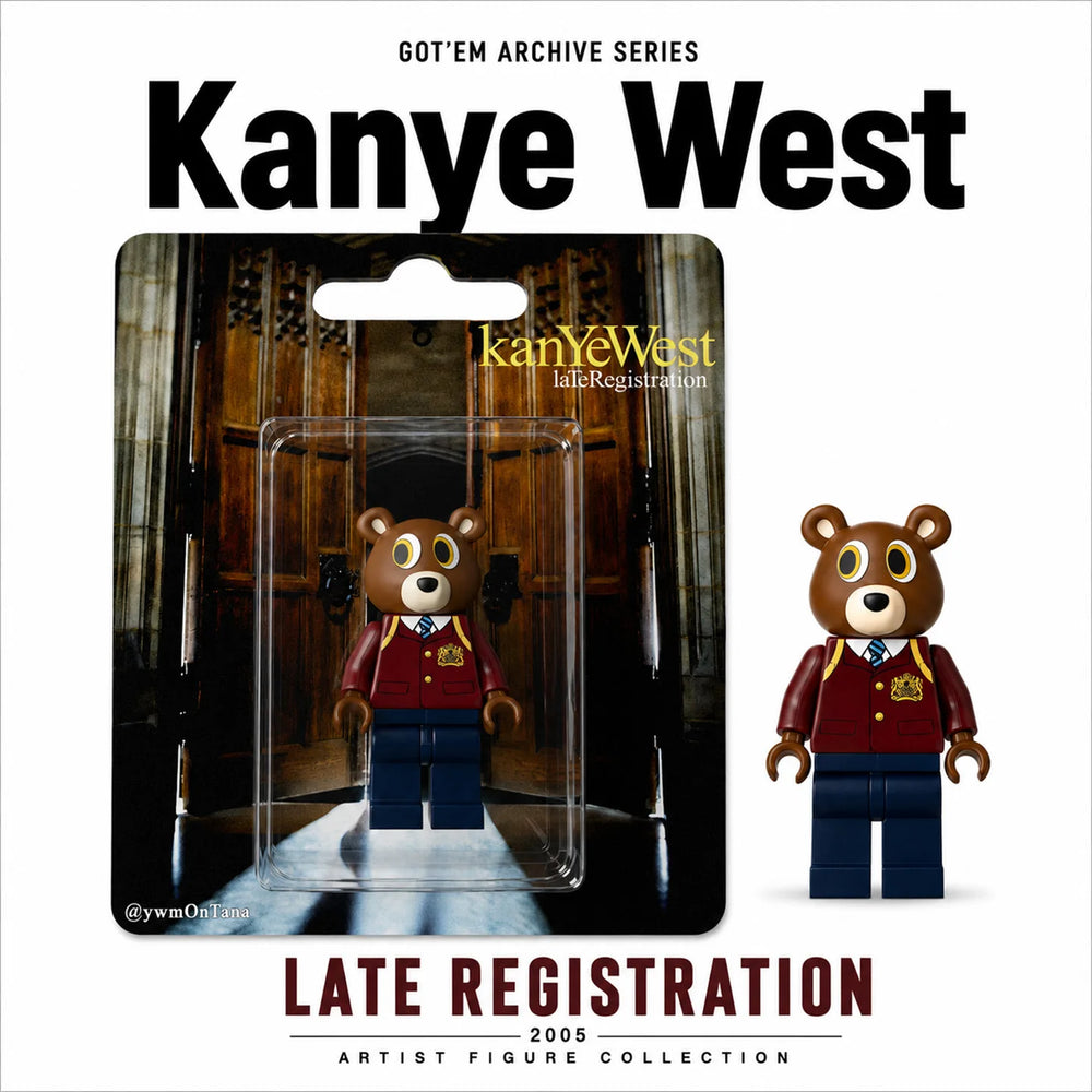 "Kanye West" The Life of Pablo Custom Brick Figure