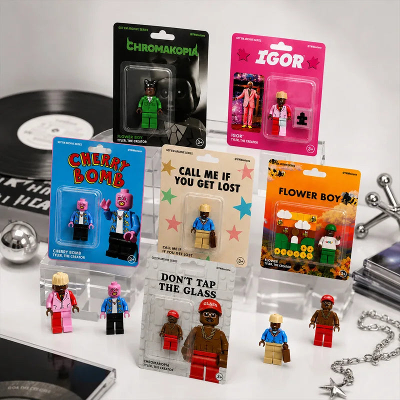 "Tyler The Creator" Cherry Bomb Custom Brick Figure