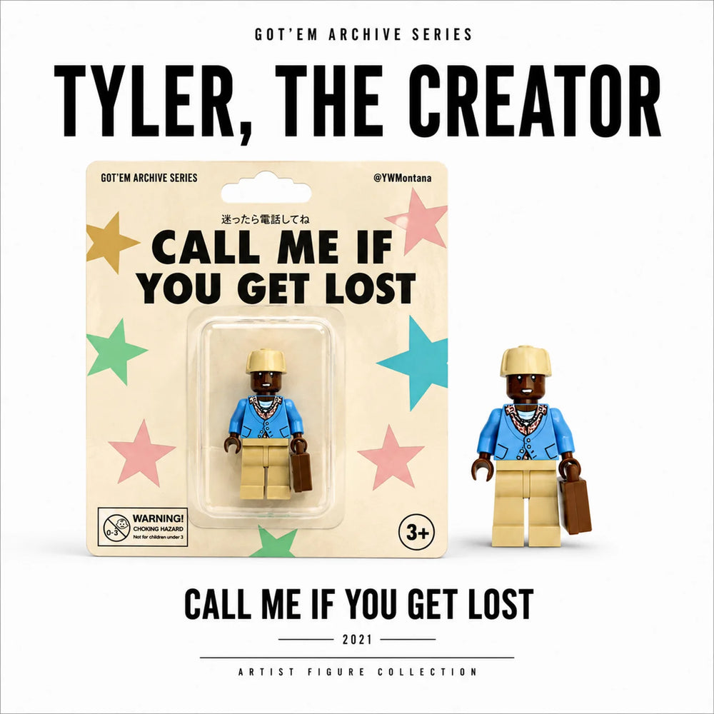"Tyler The Creator" Don't Tap The Glass Custom Brick Figure